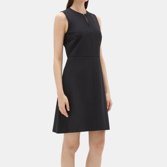 Theory Stretch Wool Dress - Picture 5 of 5
